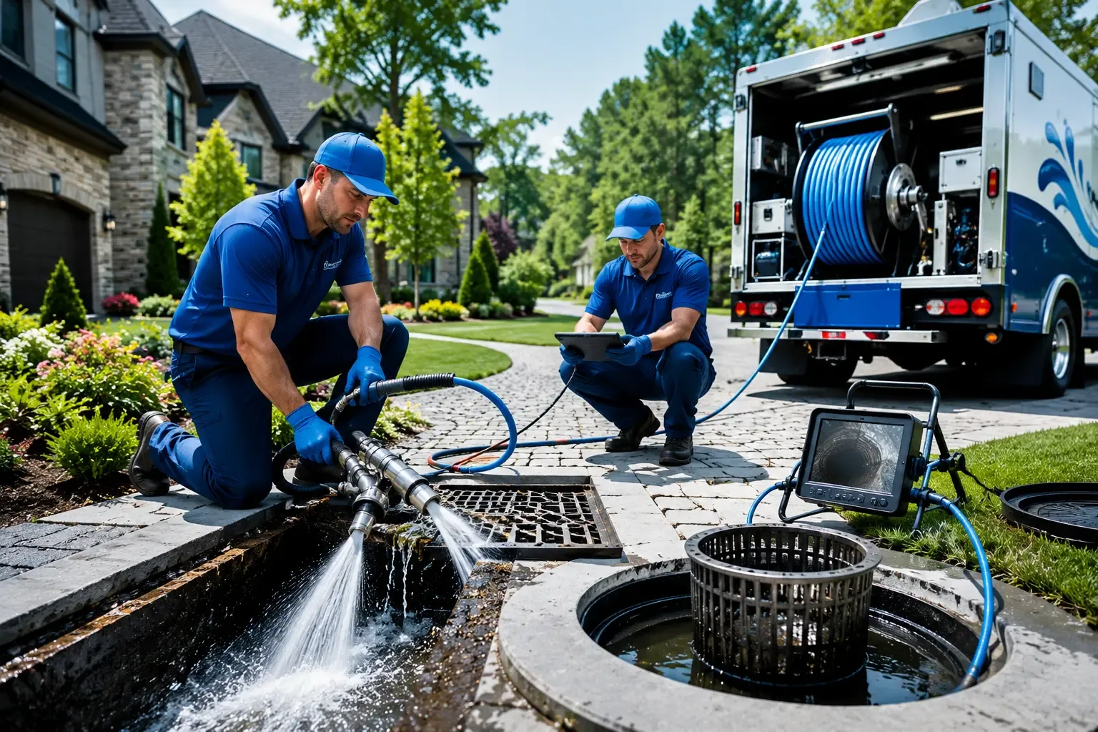 Local outdoor drain cleaning professionals in Montfort, WI